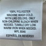 Maison Jules  M Workwear Pocketed Button Down Cream Long Sleeved Blouse Top Photo 7