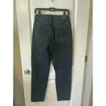 American Eagle  Womens Jeans Black Size 4 Xlong Mom Straight Jean distressed Photo 1