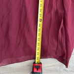 Mango MNG  Burgundy Sleeveless Steamy Cross Maxi Flowy Dress NWT 6 Photo 9