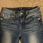 Miss Me  Dark Blue Distressed Skinny Jeans Photo 1