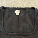 BDG Urban Outfitters OLIVIA PICOT SQUARE - Basic T-shirt - wash black Photo 3