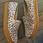 Toms  leopard print platform slip on show size 10 Photo 0