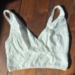 Brandy Melville  White Cropped Tank Top Photo 0