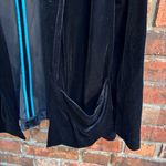 Dalia womens velour open front blazer jacket office goth whymsygoth y2k black M Size M Photo 1