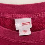 Snowman Maroon Holiday Crewneck Women’s Size Large Comfortable Christmas Sweater Red Photo 1