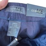 George Ladies Navy Shadow Shorts 97% Cotton 3% Spandex Size 6 Blue Photo 5