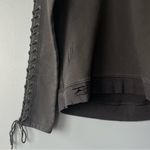 Pam & Gela Lace-Up Sweatshirt Photo 5