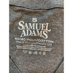 Samuel Adams Shirt Women's Small‎ Gray Spell Out Logo Beer Bartender Boston Photo 4
