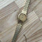 Seiko  Ladies Watch Vintage Gold Plated Bracelet, Hands, and Round Dial Photo 4