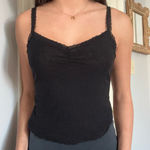 Brandy Melville Black  Tank Lace Photo 0