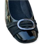 Clarks K by Black Patent Leather Slip On Shoes UK 6, US 8. Work Dressy Photo 2