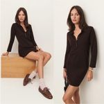 Reformation  Luell Regenerative Merino Polo Mini Dress Size Small Photo 1