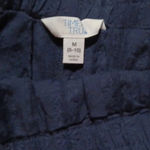 Time & Tru navy blue 100% Cotton skirt NWT Size M Photo 1