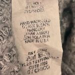 Akira Cropped Sweater with Keyhole in Front Gray Size Small Photo 6