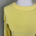 Bebe  Yellow Thermal Lace-Up Long Sleeve Sleeve Mini Dress Medium NWT Photo 6