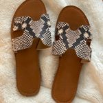 Target Snakeskin Sandals  Photo 0