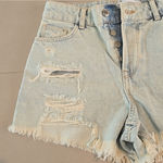 ZARA NWT!  High Rise Distressed Shirts Photo 2