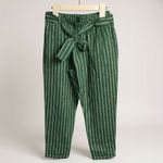 Final Touch  Green Striped Pants Photo 1