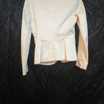 United Colors Of Benetton  Cream Blazer Stretch Cotton Blend Jacket 40 Photo 10