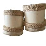 Marc Fisher Gandy Black Platform Wedge Espadrille Leather Sandals SZ 9M Photo 10