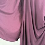 Betsy and Adam  Dress Size 14 NWT Plus Curvy Cape Overlay Sheath Dress Purple Photo 12