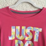 Nike  Just Do It Pink Short-Sleeve T-Shirt Small Photo 4