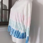 Splendid Tie Dye Loungewear Top Long Sleeve Sweatshirt Size M NWT $148 Photo 4