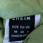 SheIn  Women's Green Scoop Neck Sleeveless Stretchable One Piece Bodysuit Size 6 Photo 2