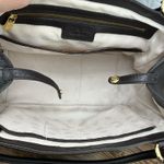 Brooks Brothers  Leather Hand Bag Tote Brown Gold Top Handle Used Photo 6