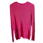 Chico's Chico’s Silk Blend Red V-neck Pullover Sweater Women’s Size 2/L Winter Sweater Photo 1
