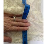 Ultra Pink  Ivory Lace Cardigan Vest‎ L Boho Layering Romantic Cottagecore Photo 10