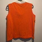 Disney - Vintage Neon Orange Tigger Design Collared Embroidered Vest- XL Photo 4