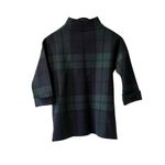 Tahari Sweater Womens Size Large Plaid Knit Polyester Blend Classic Comfort City Photo 1