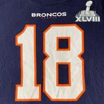 Denver Broncos Manning BLUE T Photo 3