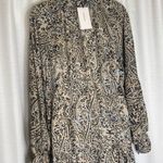 Anthropologie O.P.T. Ruffle Prairie boho tiered midi dress size medium π Photo 11