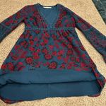 Abercrombie & Fitch Bohemian Moody Floral Whimsy Goth Sheer Paisley Fairy Mini Photo 4