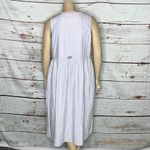 Lanz of Salzburg NWT Size 1X Lilac Purple & White Stripe Nightgown Dress Photo 3