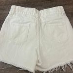 Cloud Ten White Jean Shorts Photo 1