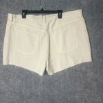 Old Navy Women Size 20 High Rise Slouchy Straight CUT OFF Beige denim shorts Photo 1