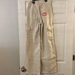 Playboy  Cream Pants from Pacsun  with Pink Logo size 25 inseam 30” waist 24” Photo 5