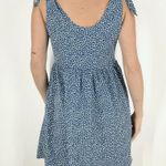 SheIn Women's Blue Floral Ditsy Mini Sun Dress Size Small Photo 1