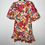 Farm Rio  Spring Bananas Belt Mini Dress size small Photo 1