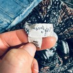 About A Girl Bohemian Printed Flare Wide Leg Soft Pants Photo 3