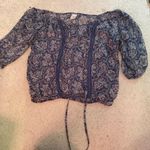 Mossimo Supply Co Off The Shoulder Shirt Photo 0