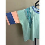 easel Size S Los Angeles Patchwork Terry Knit Photo 4