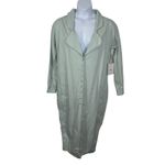 One Teaspoon Le Hustle Long Coat Duster Sage Green She Wolf NWT XS Lightweight Photo 1