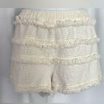 Ban Jara  100% Cotton Fringe Shorts (670) Photo 0