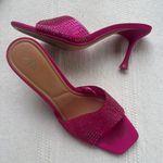 ZARA pink rhinestone kitten heels size 37 Photo 8
