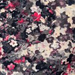 Talbots  Floral Pencil Skirt Textured w Watercolor Floral Print Women’s 14 Petite Photo 2