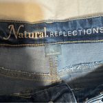 Natural Reflections  vintage reunion distressed patchwork blue jeans size 28 Photo 11